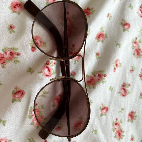 Tom Ford Dark Brown Sunglasses with Case main image 4